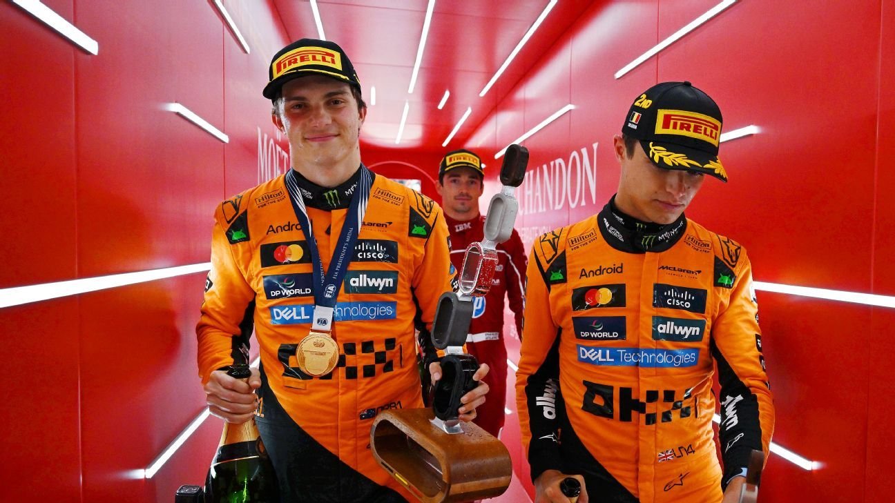 Dominant Oscar Piastri wins Belgian GP, extends F1 championship lead Dominant Oscar Piastri wins Belgian GP, extends F1 championship lead