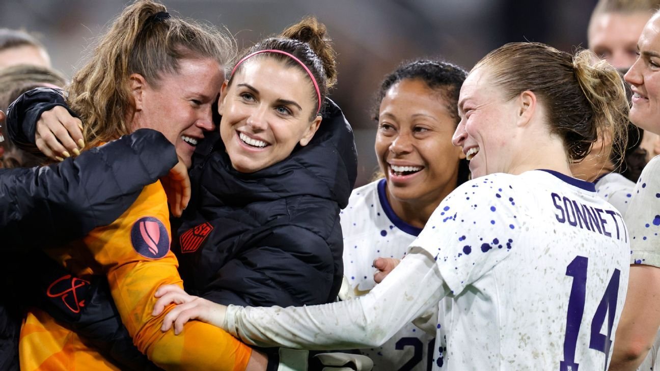 USWNT to honor Morgan, Naeher at October friendlies vs. Portugal USWNT to honor Morgan, Naeher at October friendlies vs. Portugal