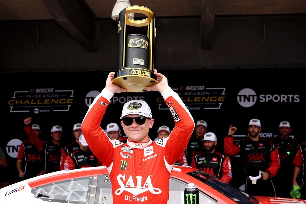 Ty Gibbs wins million prize to finish NASCAR’s in-season challenge Ty Gibbs wins million prize to finish NASCAR’s in-season challenge