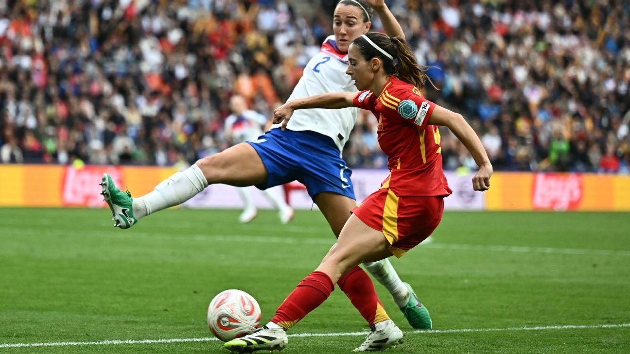 Bomatí, Kelly headline Euro 2025 team of the tournament Bomatí, Kelly headline Euro 2025 team of the tournament