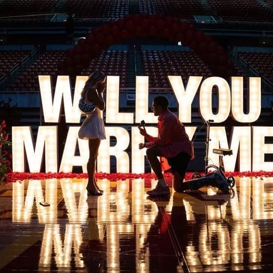 Tyrese Haliburton proposes to longtime girlfriend Jade Jones Tyrese Haliburton proposes to longtime girlfriend Jade Jones