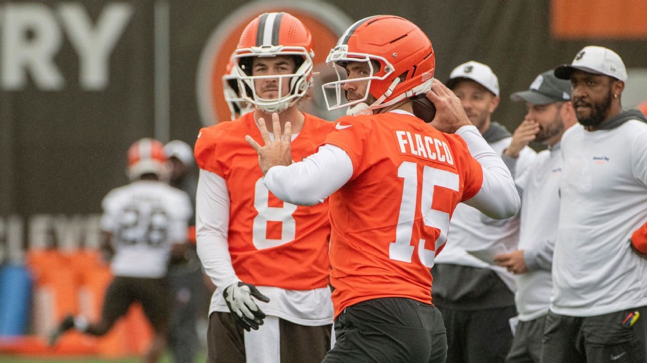 No timeline for Browns’ Pickett; Flacco to get most QB1 reps No timeline for Browns’ Pickett; Flacco to get most QB1 reps
