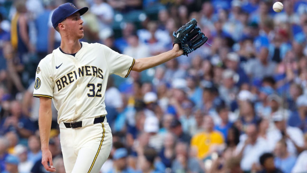 Jacob Misiorowski overcomes rough start as Brewers rally vs. Cubs Jacob Misiorowski overcomes rough start as Brewers rally vs. Cubs