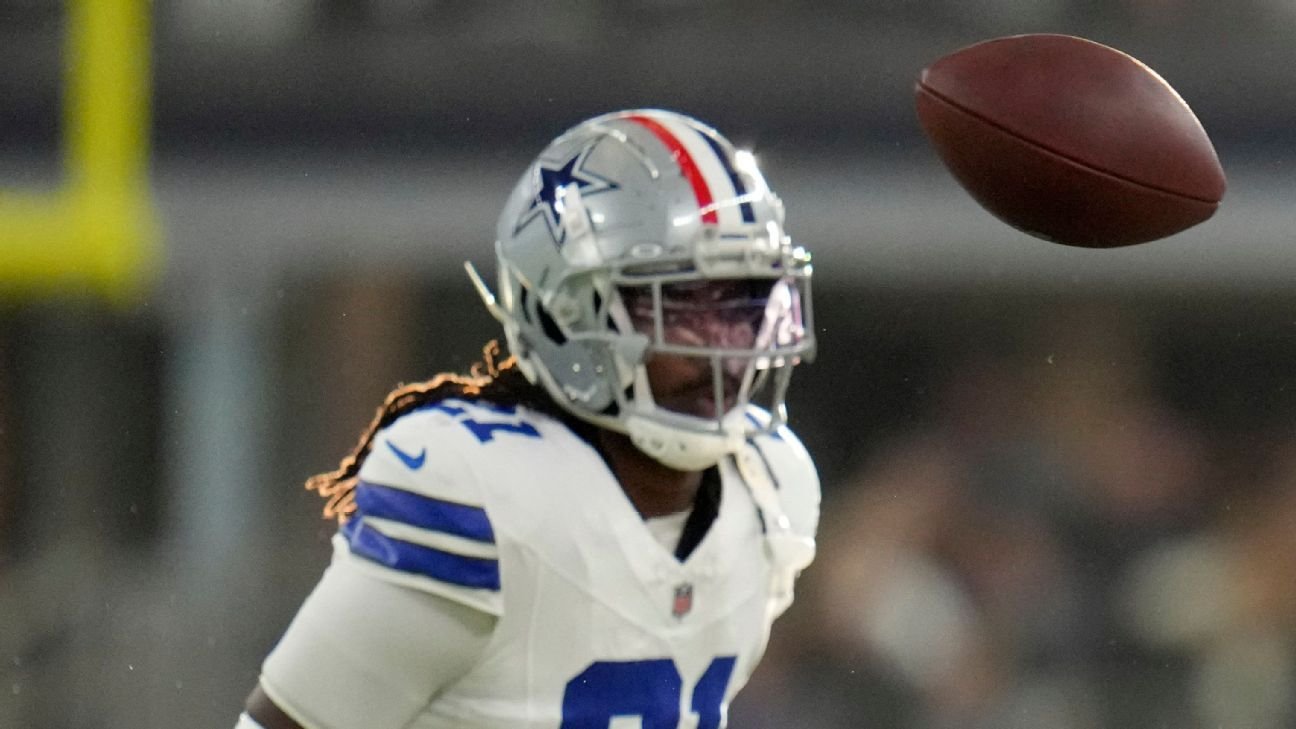 Sources — Cowboys lose CB Caelen Carson (knee) for 4-6 weeks Sources — Cowboys lose CB Caelen Carson (knee) for 4-6 weeks