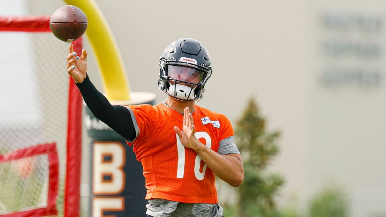 Bears’ Caleb Williams — No pressure entering second season Bears’ Caleb Williams — No pressure entering second season