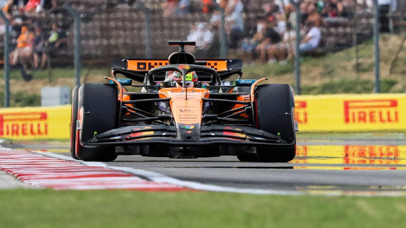 Hungarian GP: Piastri tops final practice ahead of Norris