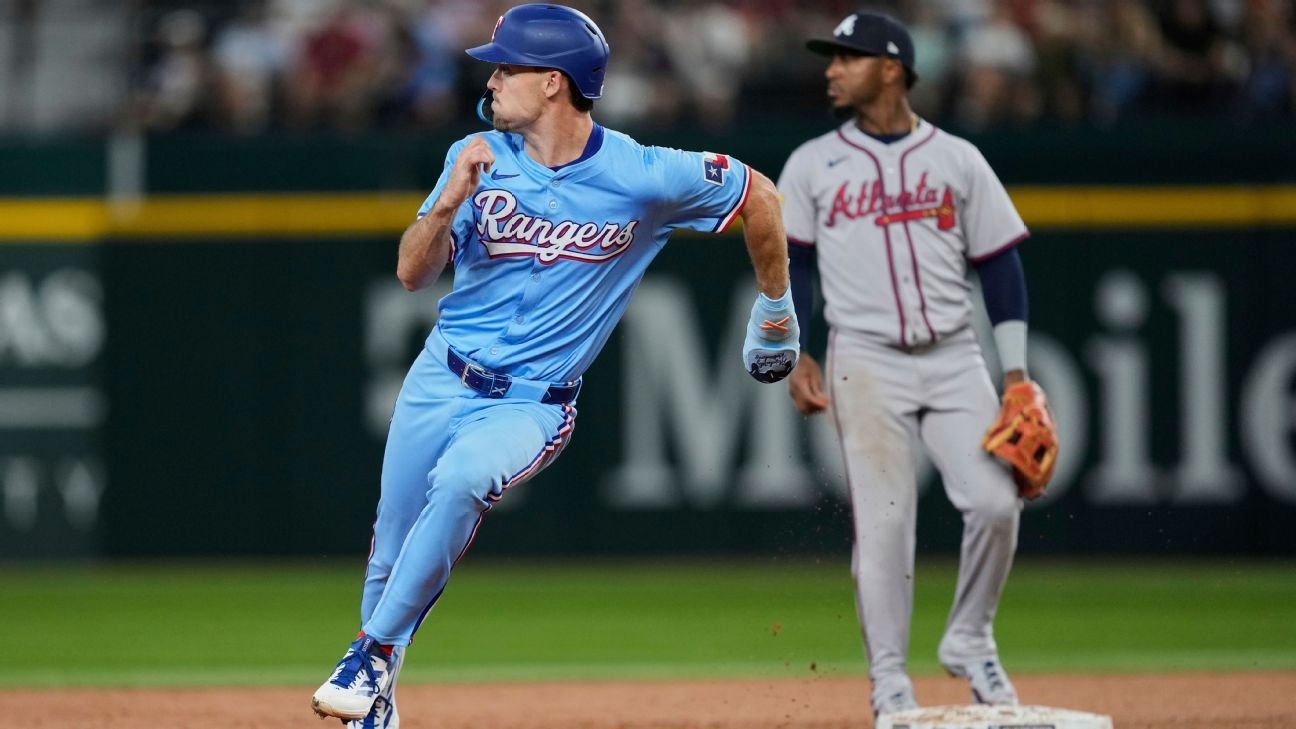 Rangers put Evan Carter (back) on IL, recall Alejandro Osuna Rangers put Evan Carter (back) on IL, recall Alejandro Osuna