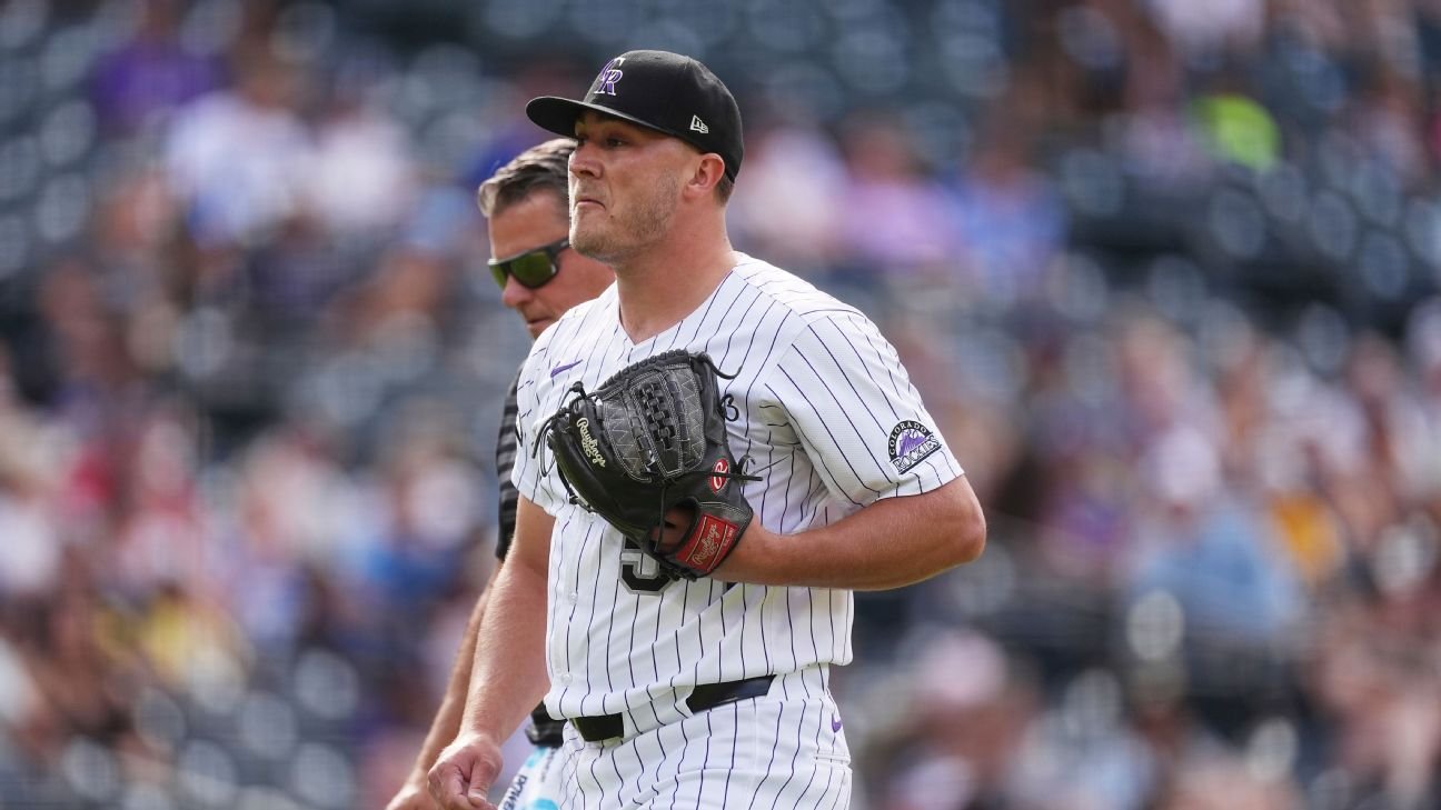 Rockies closer Seth Halvorsen placed on IL with elbow strain