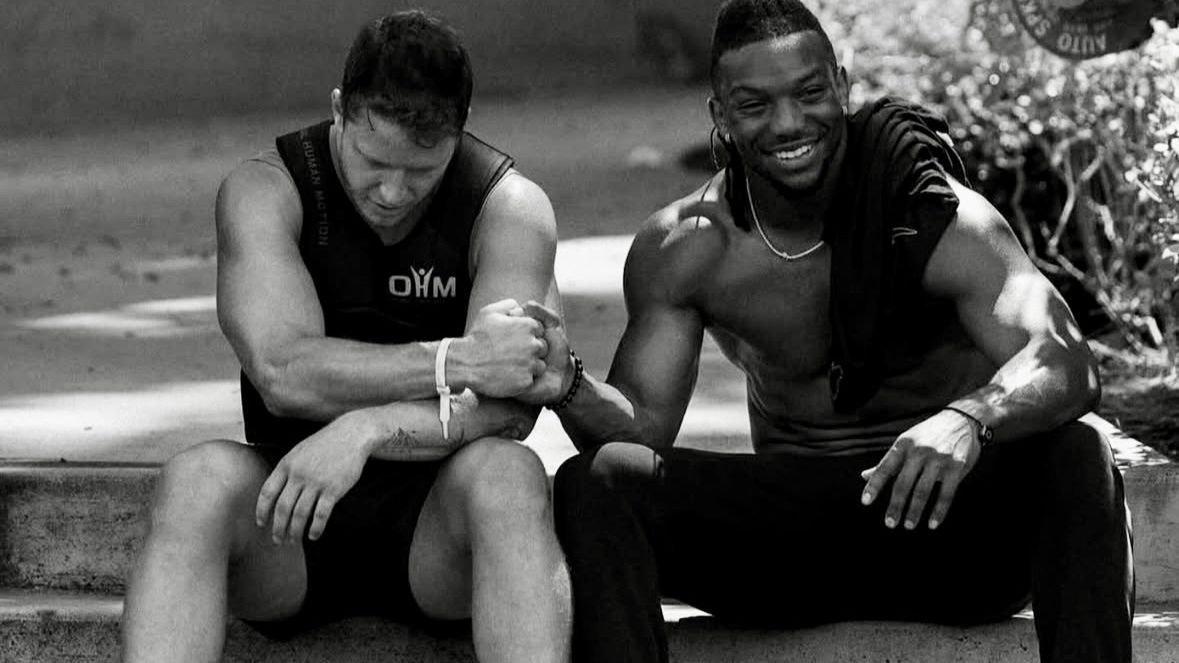 Inside the bond of Bijan Robinson and Christian McCaffrey