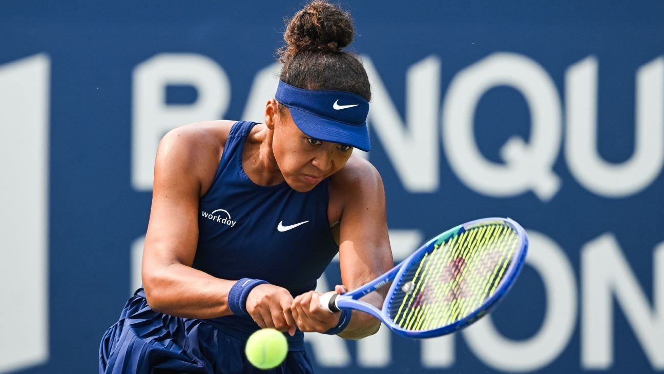 Naomi Osaka into Montreal quarterfinals with 49-minute rout Naomi Osaka into Montreal quarterfinals with 49-minute rout
