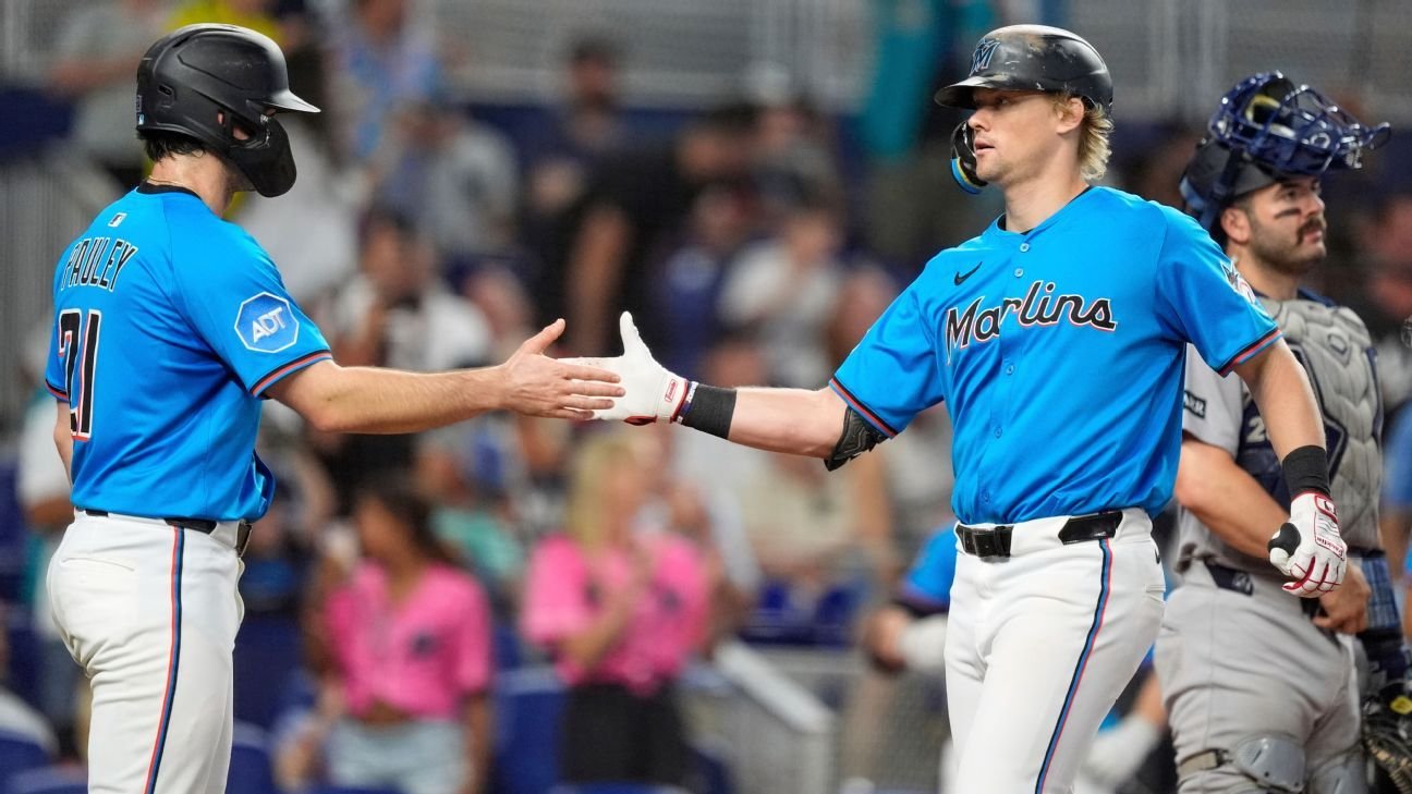 Kyle Stowers homers, Marlins finish 3-game sweep of Yankees Kyle Stowers homers, Marlins finish 3-game sweep of Yankees