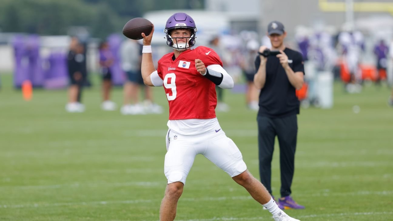 J.J. McCarthy to play Vikings’ preseason opener Saturday J.J. McCarthy to play Vikings’ preseason opener Saturday