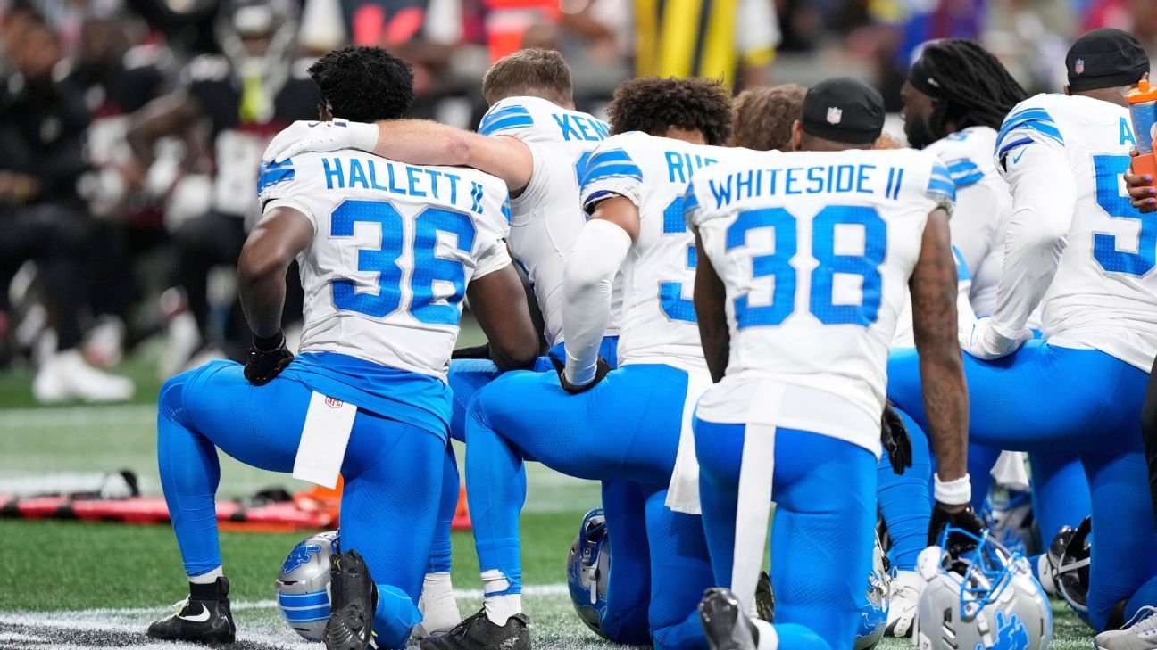 Lions-Falcons preseason game ends early after Morice Norris injury Lions-Falcons preseason game ends early after Morice Norris injury