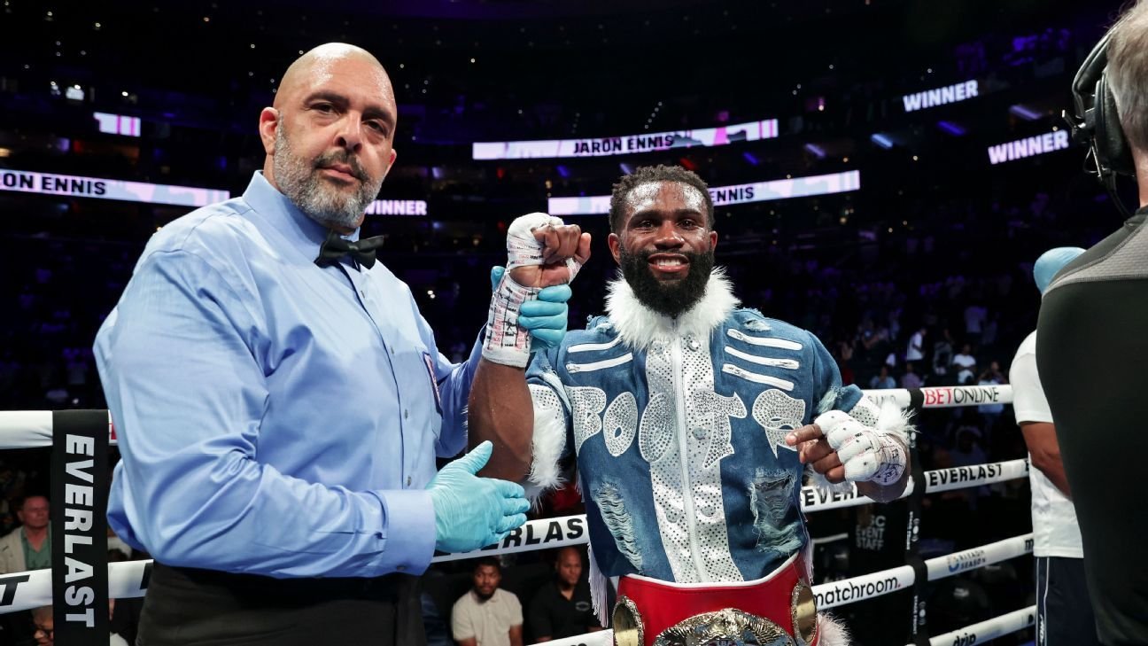 Jaron “Boots” Ennis to make super welterweight debut vs. Lima Jaron “Boots” Ennis to make super welterweight debut vs. Lima