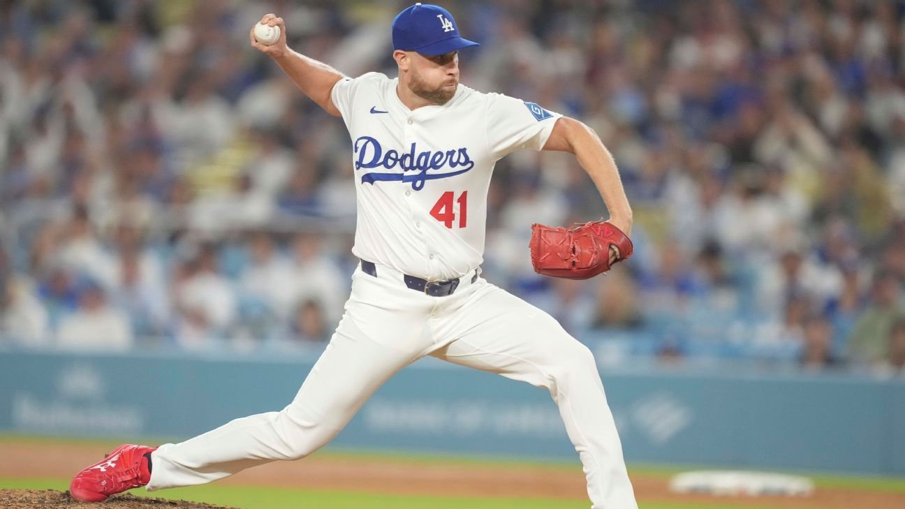 Brock Stewart lands on IL, further thinning Dodgers’ bullpen Brock Stewart lands on IL, further thinning Dodgers’ bullpen