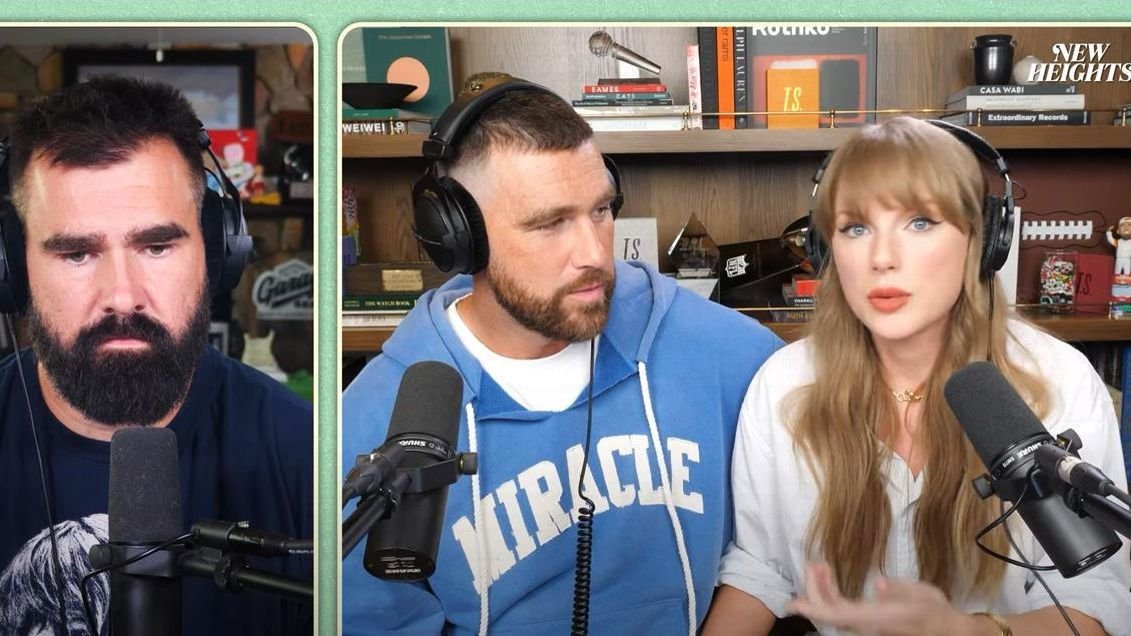 Highlights from Taylor Swift’s ‘New Heights’ cameo with Jason, Travis Kelce Highlights from Taylor Swift’s ‘New Heights’ cameo with Jason, Travis Kelce