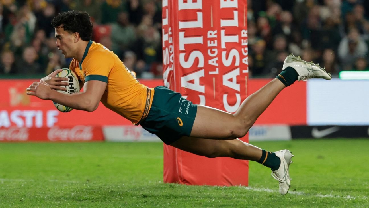 Rugby: Joseph-Aukuso Suaalii, Wallabies ready for Springboks’ backlash