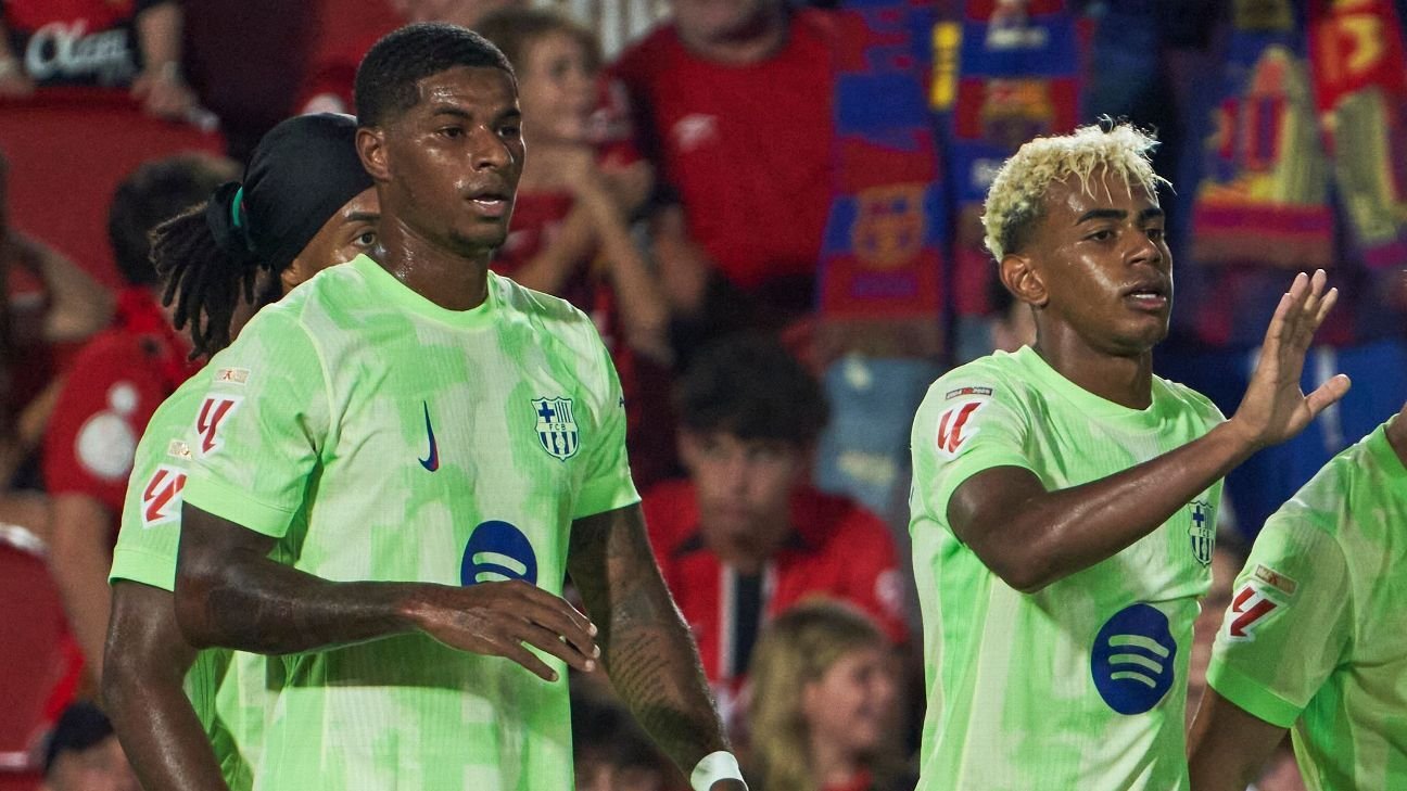 Barcelona’s Rashford: Yamal best young player I’ve played with