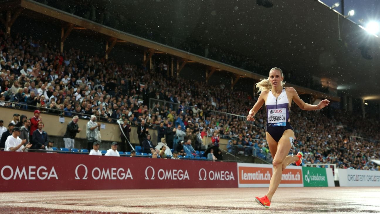 Keely Hodgkinson in dominant 800m win at Lausanne Diamond League