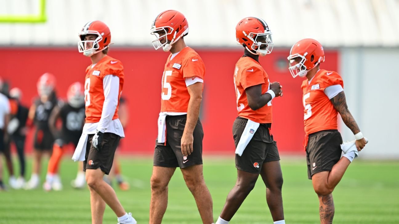 Browns GM: Keeping 4 quarterbacks ‘not much of a decision’ Browns GM: Keeping 4 quarterbacks ‘not much of a decision’
