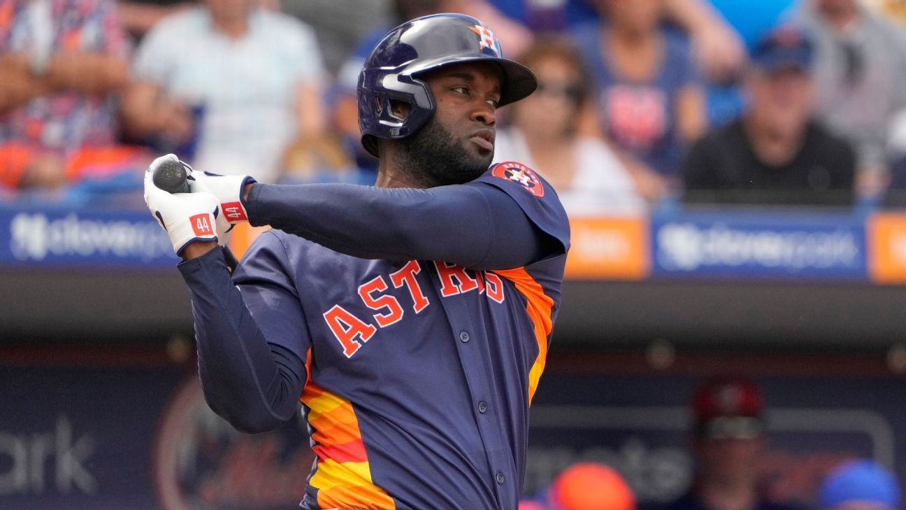 Slugger Yordan Alvarez, out since May 3, returns to Astros Slugger Yordan Alvarez, out since May 3, returns to Astros