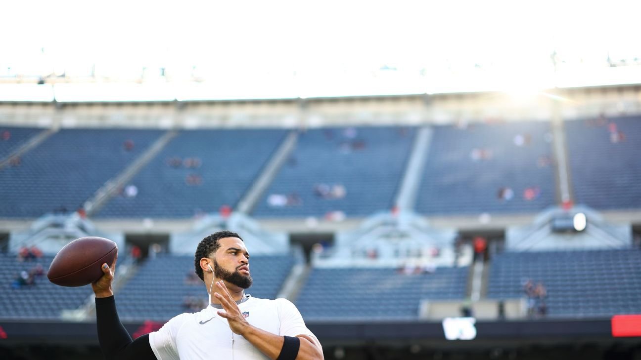 Bears QB Caleb Williams has ‘unapologetic’ approach in Year 2 Bears QB Caleb Williams has ‘unapologetic’ approach in Year 2