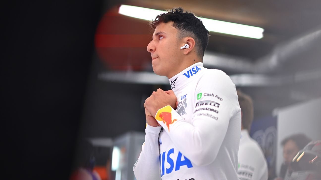 Dutch GP: Isack Hadjar celebrates top four qualifying result Dutch GP: Isack Hadjar celebrates top four qualifying result