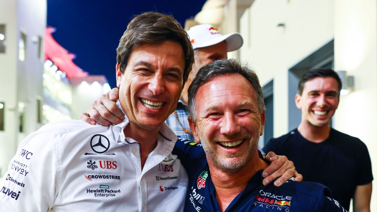 Toto Wolff admits he misses ‘great enemy’ Christian Horner in F1 Toto Wolff admits he misses ‘great enemy’ Christian Horner in F1