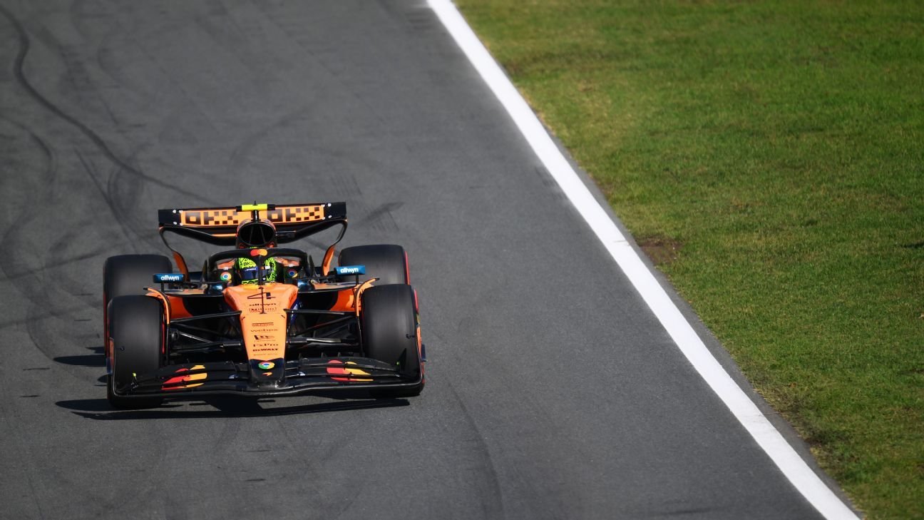 Dutch GP: Lando Norris tops final practice ahead of Oscar Piastri Dutch GP: Lando Norris tops final practice ahead of Oscar Piastri