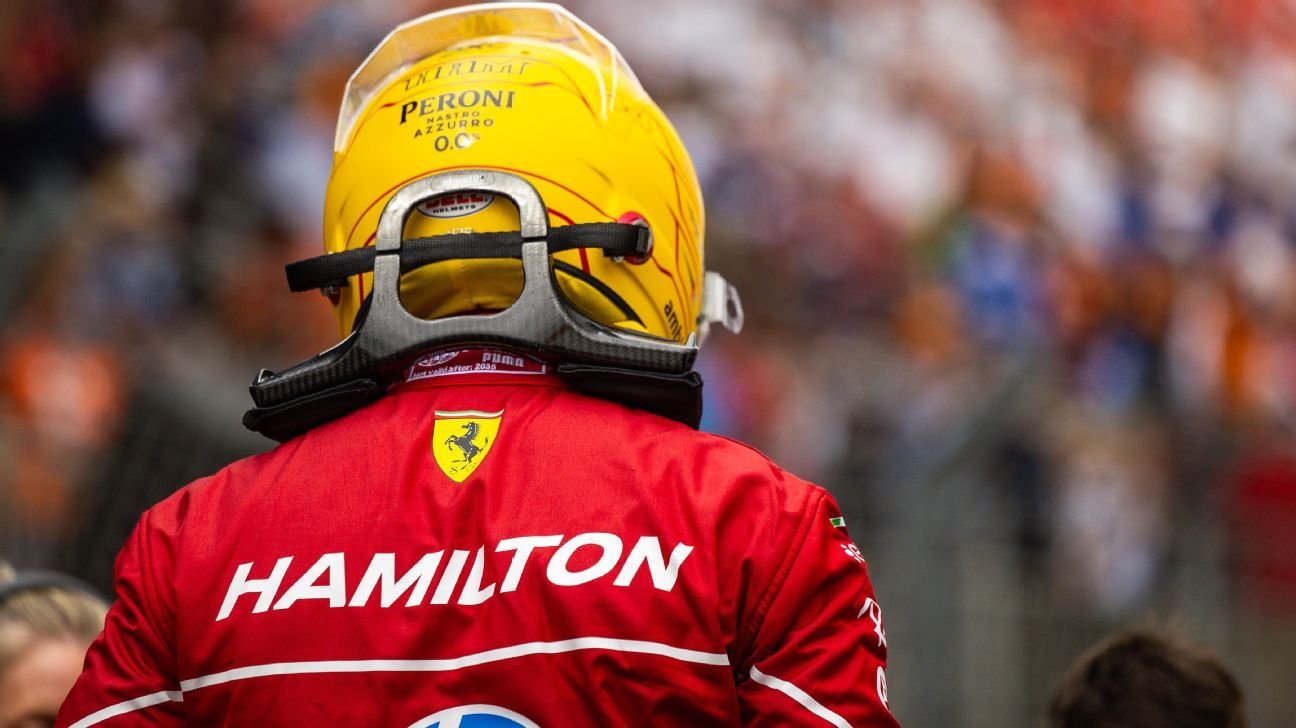 Ferrari’s Lewis Hamilton given five-place grid penalty for Monza Ferrari’s Lewis Hamilton given five-place grid penalty for Monza