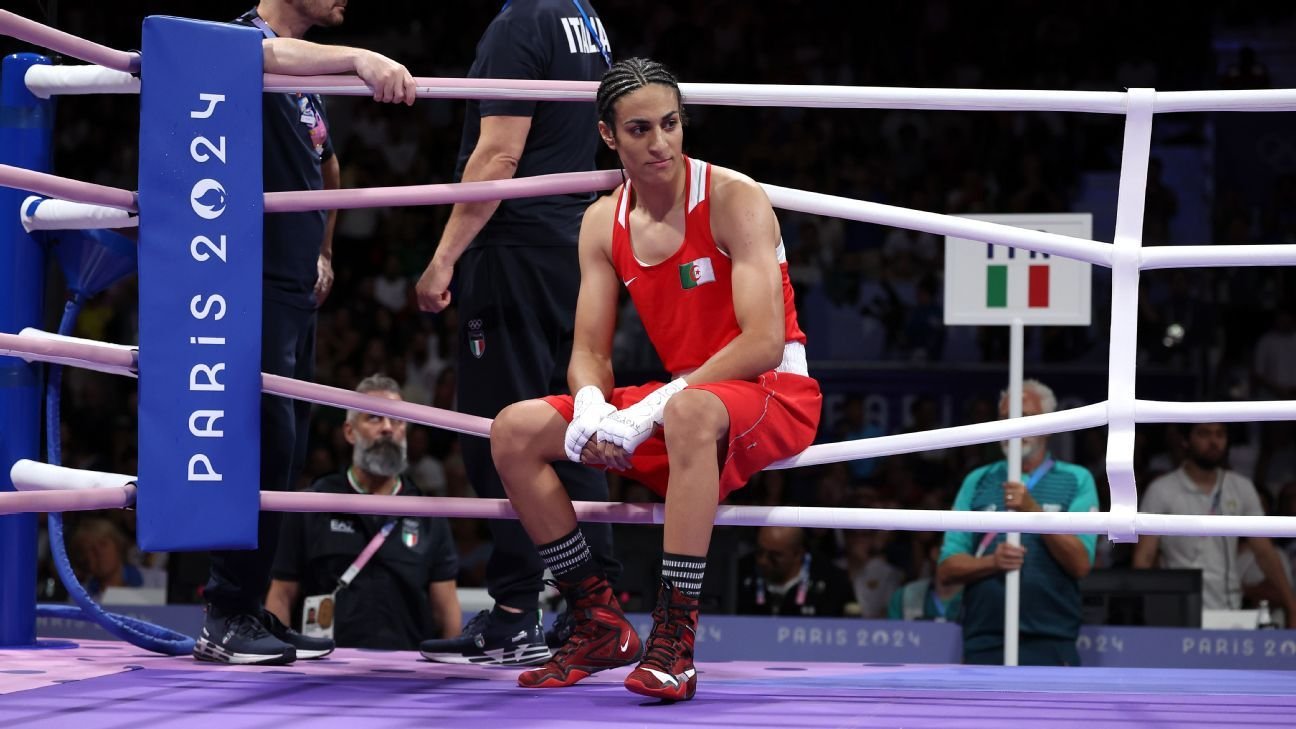 Imane Khelif fighting World Boxing’s genetic sex testing rule