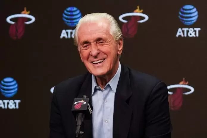 Pat Riley credits Micky Arison for saving his coaching career