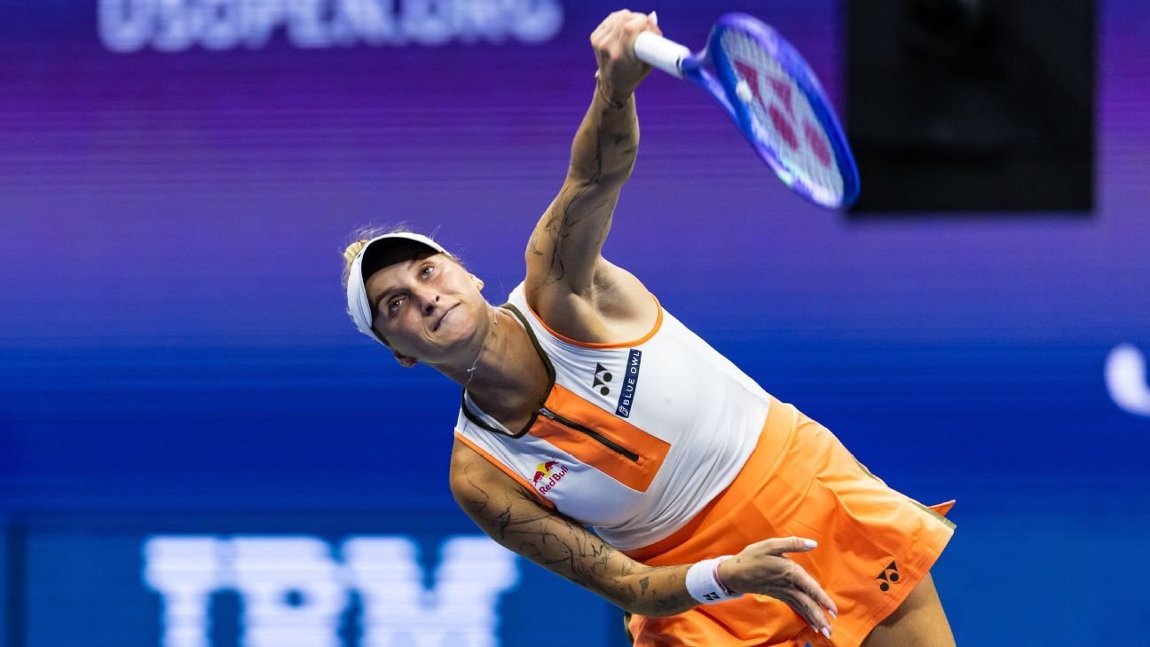 Vondrousova withdraws from US Open, sending Sabalenka to semis Vondrousova withdraws from US Open, sending Sabalenka to semis
