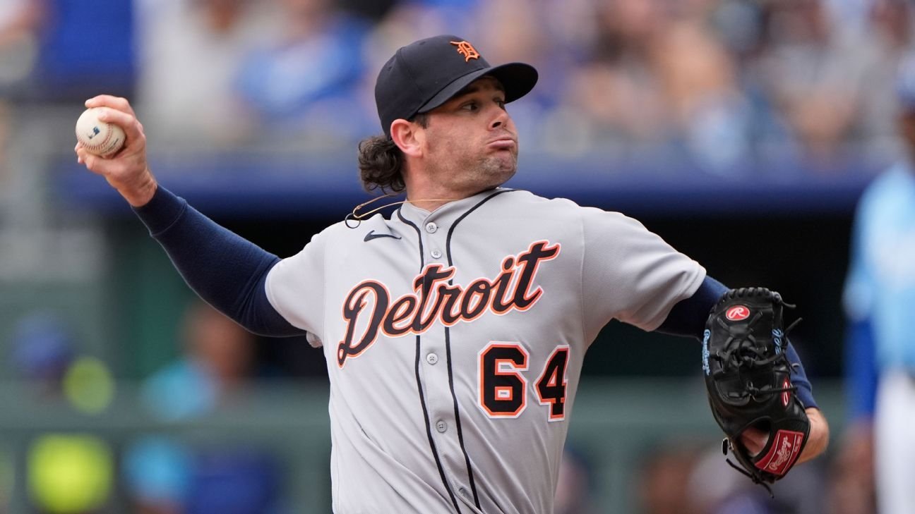 Tigers closer Kyle Finnegan tweaks groin, sits out win vs. Mets Tigers closer Kyle Finnegan tweaks groin, sits out win vs. Mets