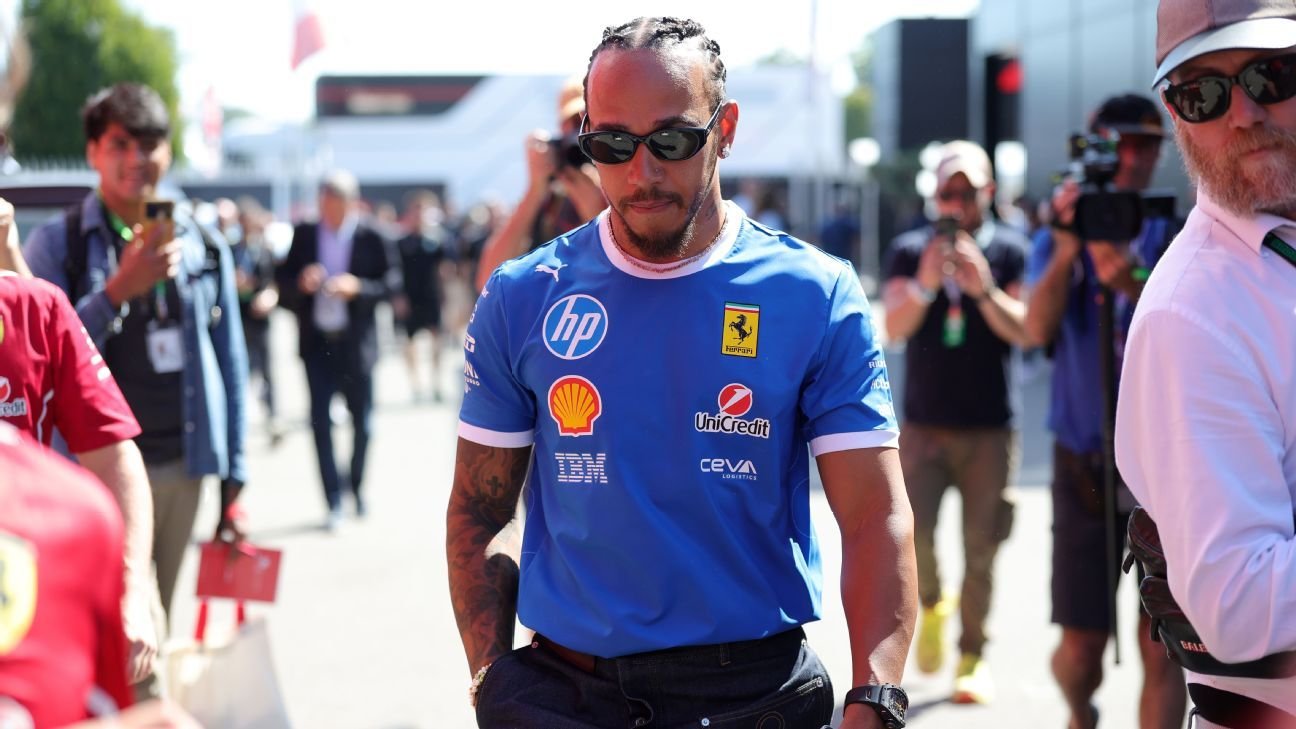 Lewis Hamilton says his first year with Ferrari has been an ’emotional rollercoaster’