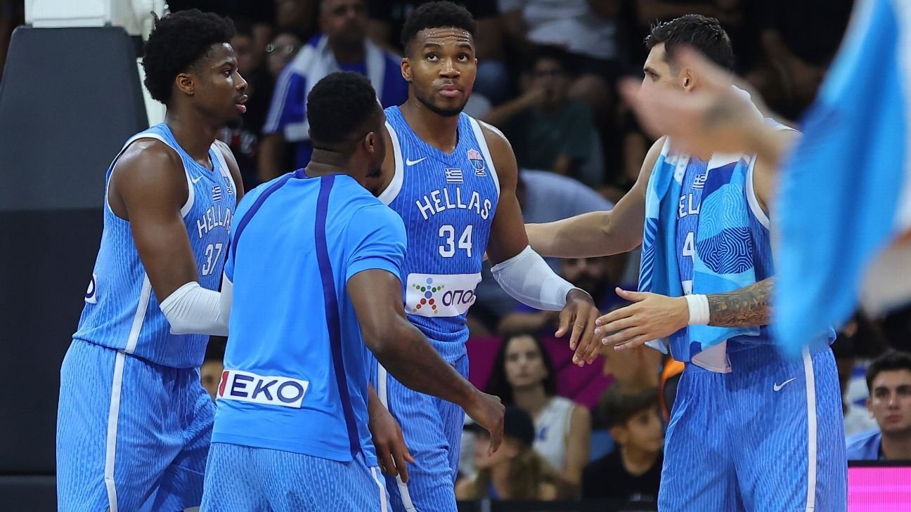 Giannis, Greece eliminate defending champ Spain at EuroBasket Giannis, Greece eliminate defending champ Spain at EuroBasket