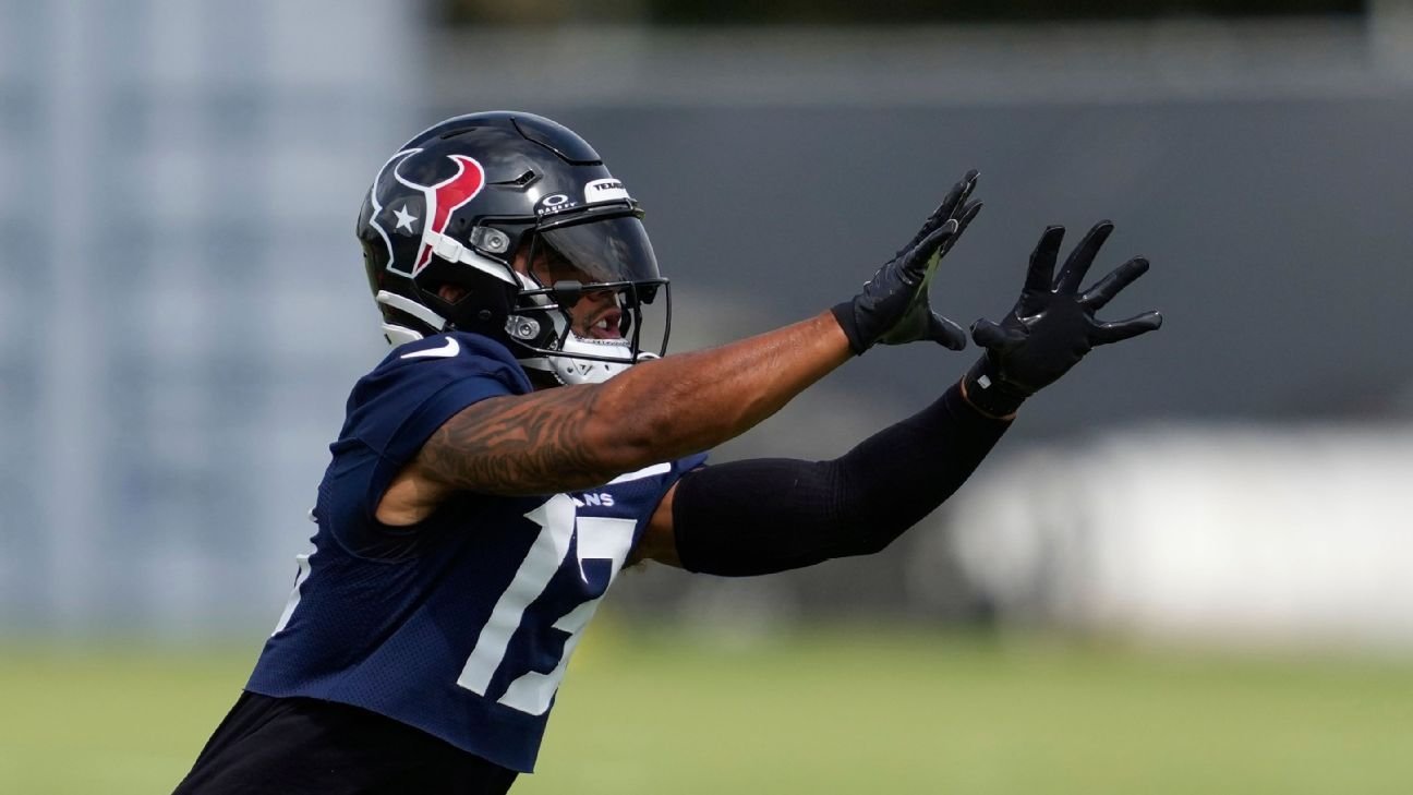 Sources — Texans’ Kirk likely out Week 1, potentially longer