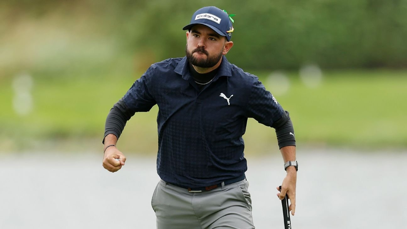 Hidalgo 1 stroke back after record 12 birdies at Irish Open