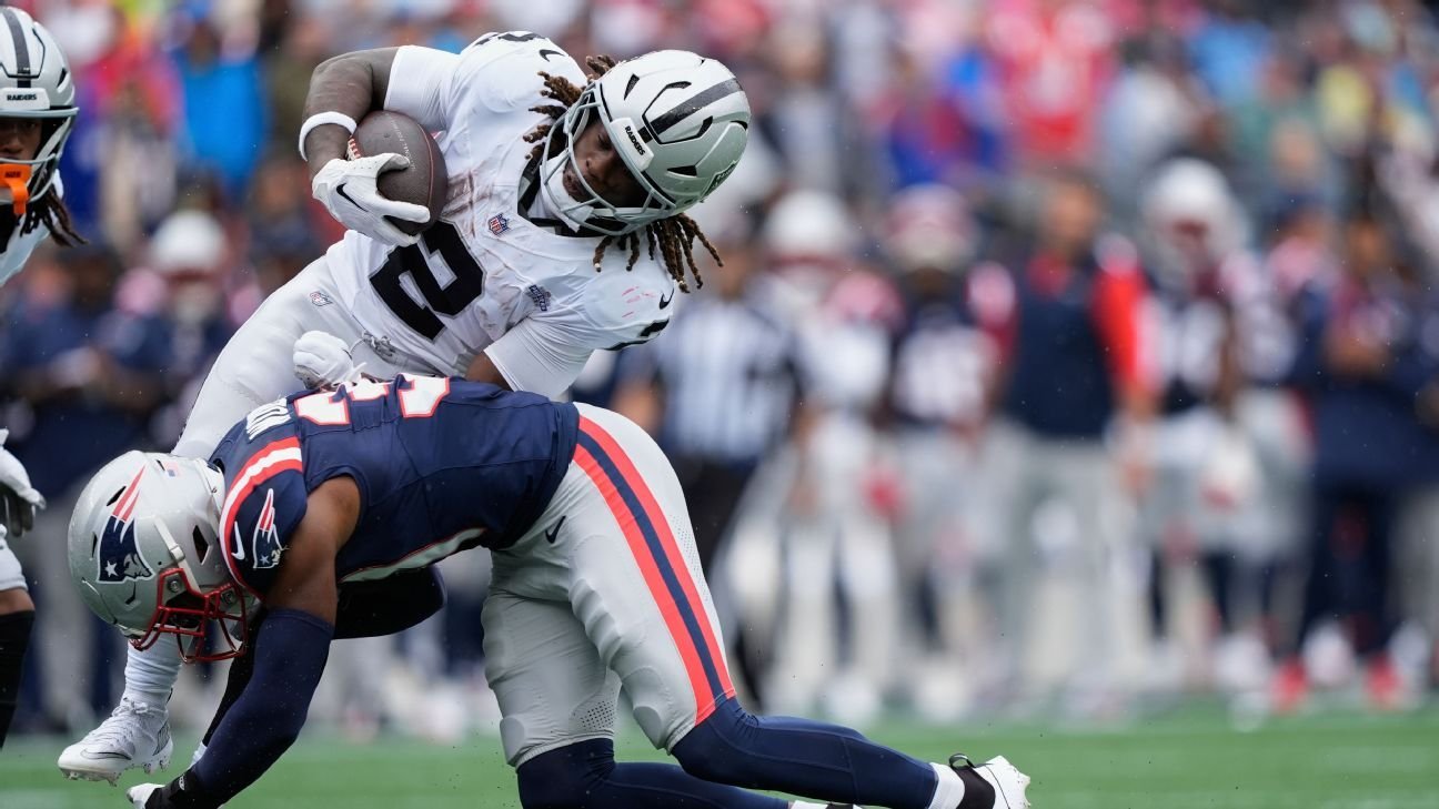 Raiders vs. Patriots: Week 1 NFL game highlights Raiders vs. Patriots: Week 1 NFL game highlights