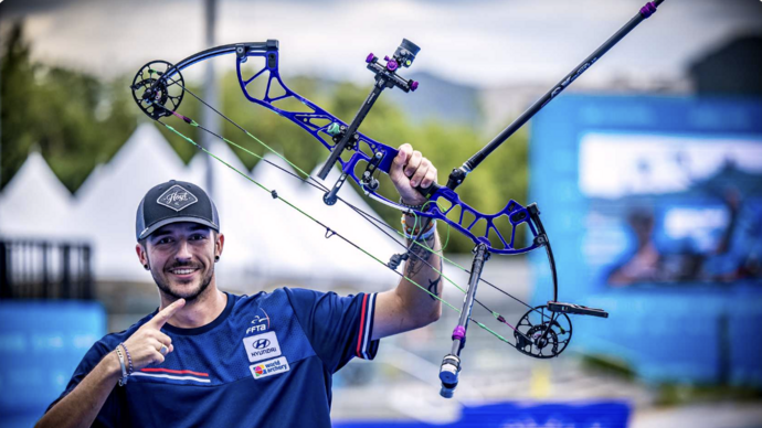 Girard becomes France’s second compound men’s world champion after Peineau