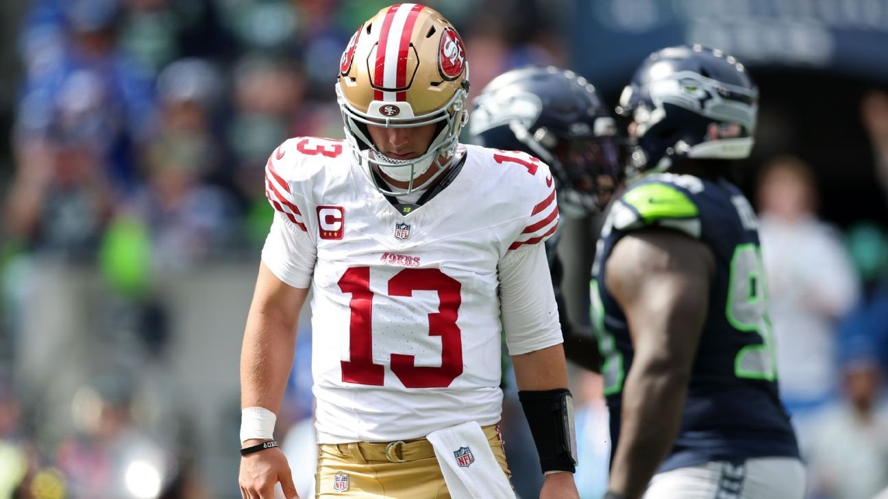 49ers’ Kittle out weeks; Purdy iffy for Week 2 due to injuries