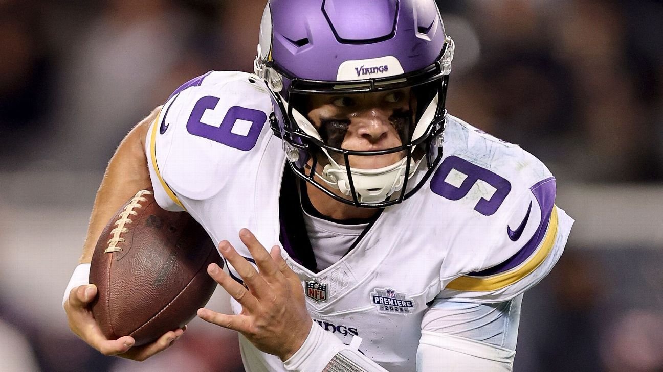 In NFL debut, QB J.J. McCarthy rallies Vikings past Bears In NFL debut, QB J.J. McCarthy rallies Vikings past Bears