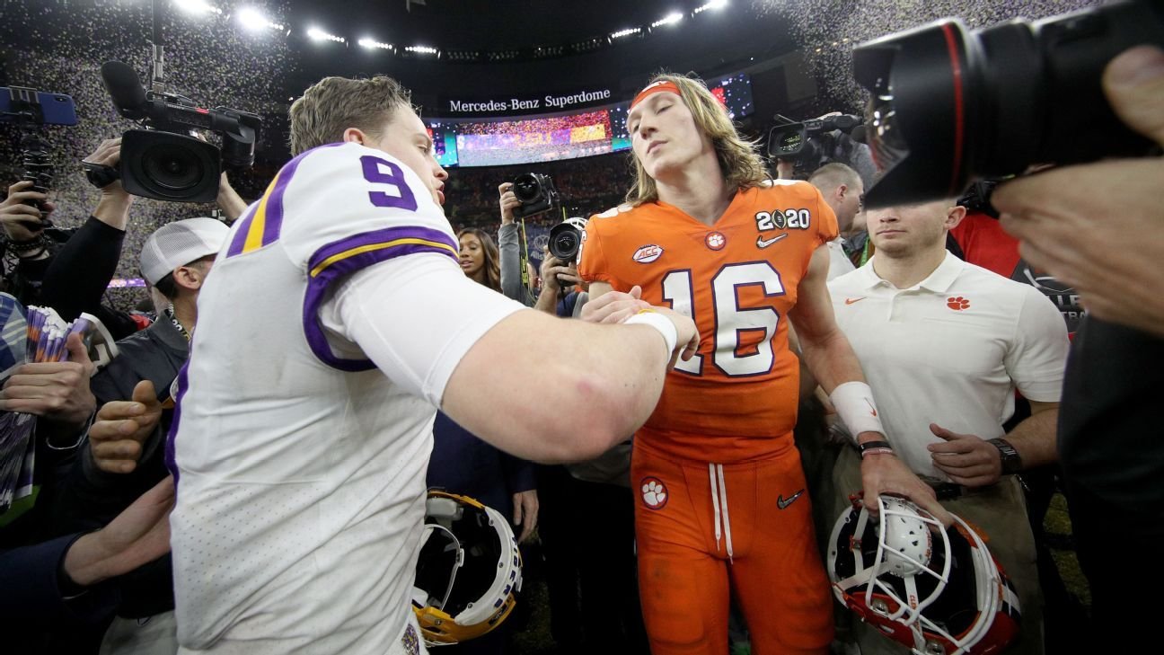 McCarthy vs. Penix Jr., Lawrence vs. Burrow: NFL Week 2 features two CFP title game QB rematches McCarthy vs. Penix Jr., Lawrence vs. Burrow: NFL Week 2 features two CFP title game QB rematches