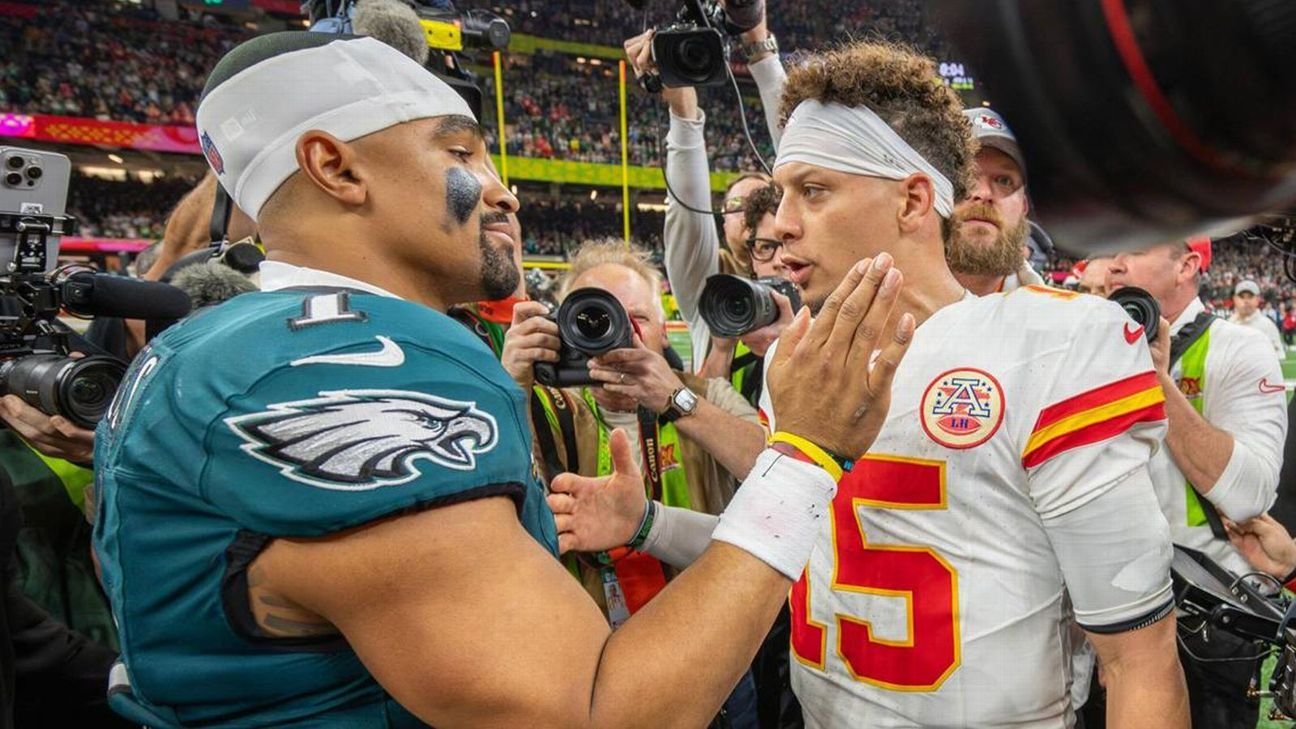 Eagles vs. Chiefs: Live updates from Super Bowl LIX rematch Eagles vs. Chiefs: Live updates from Super Bowl LIX rematch