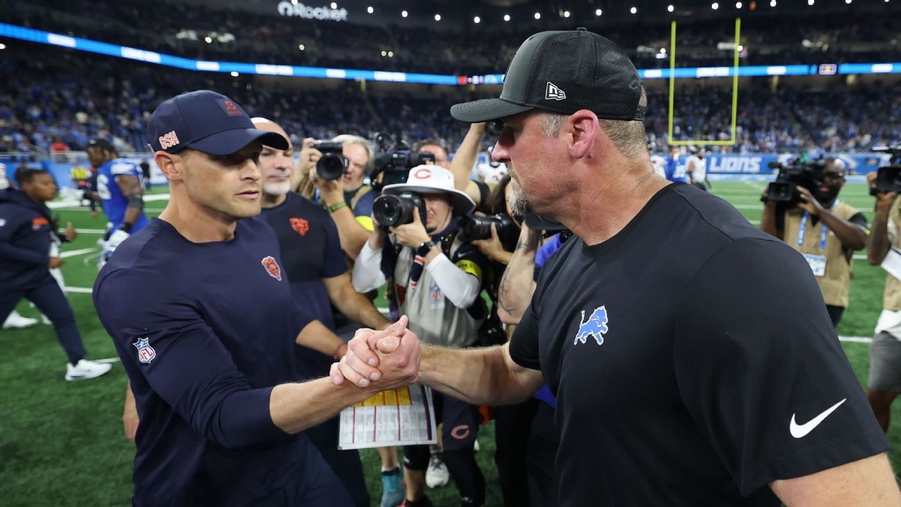 Lions make point against Ben Johnson, Bears with 52-21 rout Lions make point against Ben Johnson, Bears with 52-21 rout