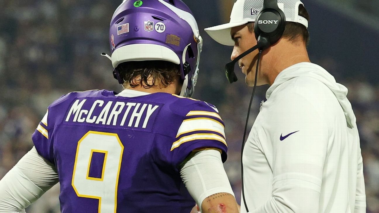 J.J. McCarthy encore act sluggish as Vikings lose to Falcons J.J. McCarthy encore act sluggish as Vikings lose to Falcons