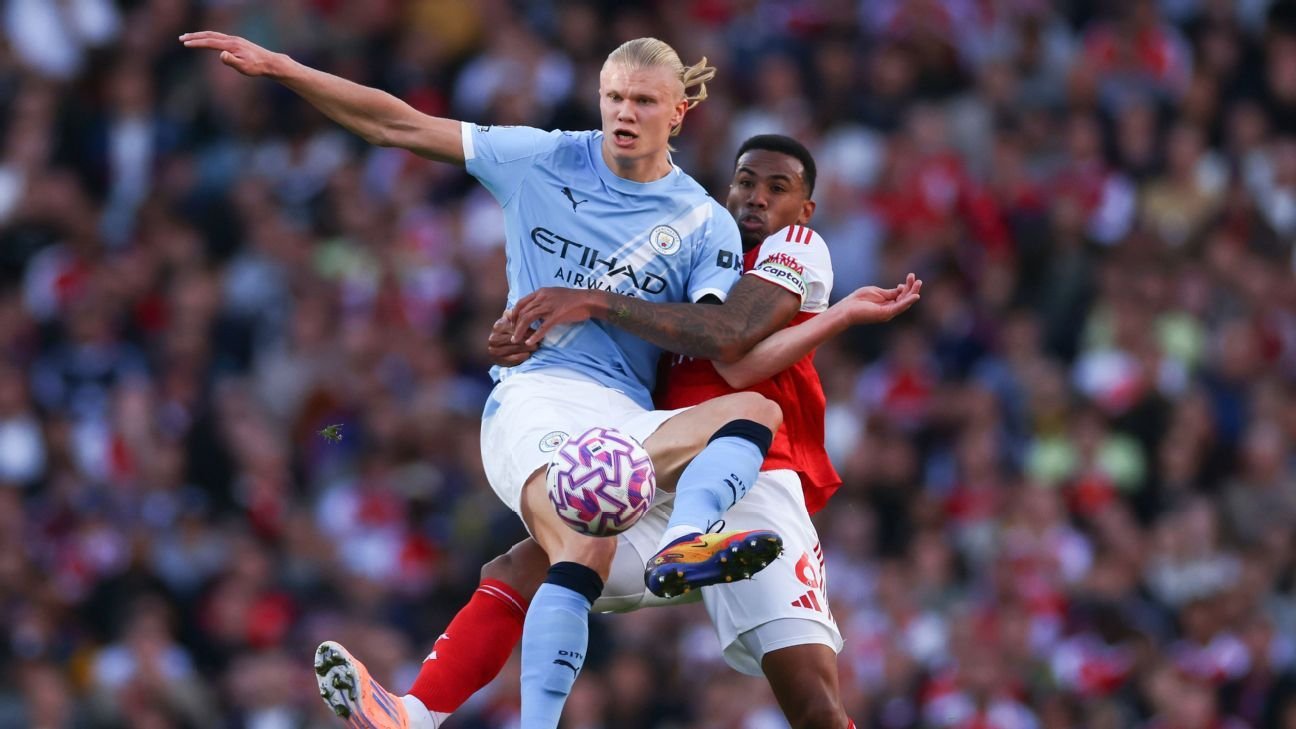 Haaland becoming a complete striker for Man City, Guardiola Haaland becoming a complete striker for Man City, Guardiola
