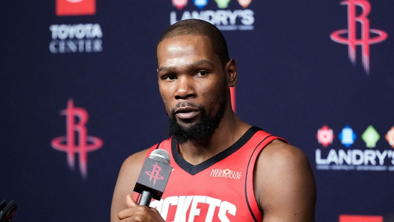 Kevin Durant envisions signing extension to stay with Rockets Kevin Durant envisions signing extension to stay with Rockets