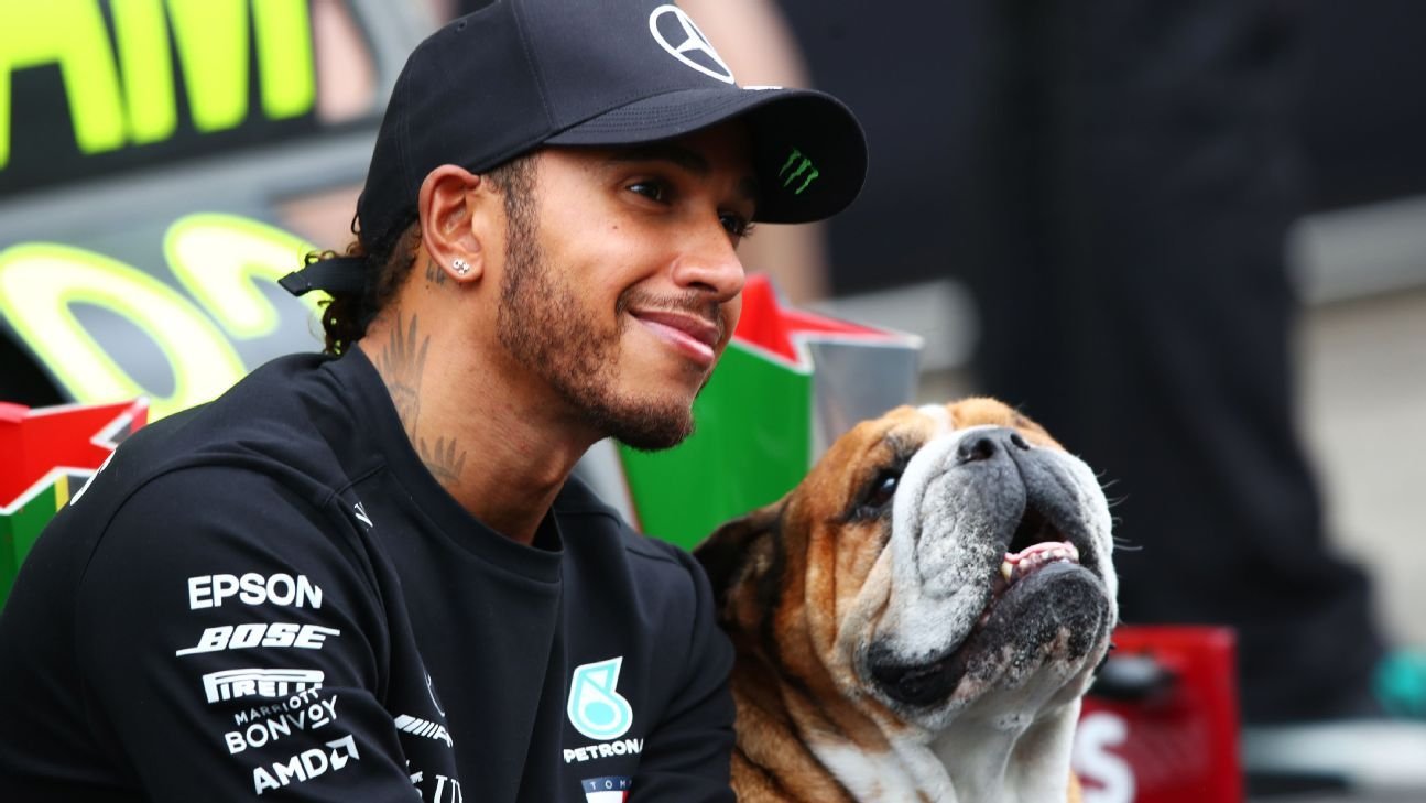 Hamilton’s love for Roscoe made F1 superhero relatable, human Hamilton’s love for Roscoe made F1 superhero relatable, human