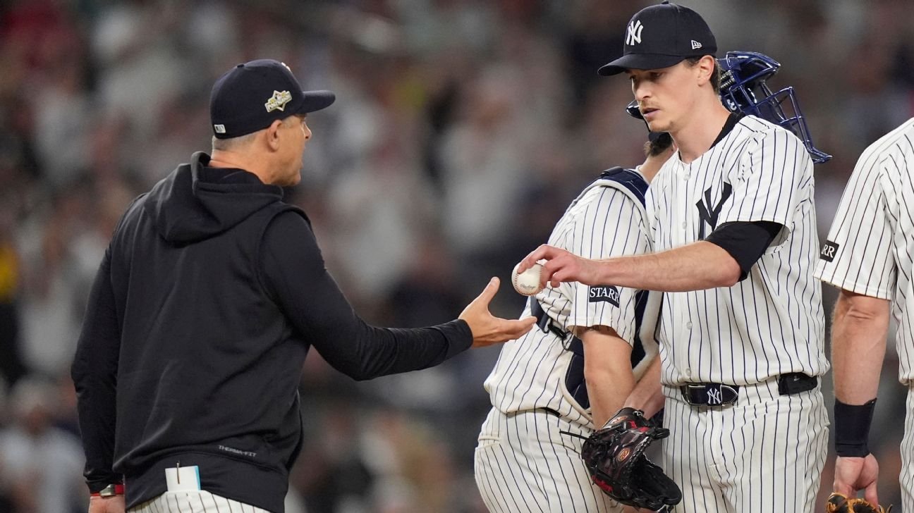 Yankees’ Boone defends pulling Fried as bullpen fumbles Game 1
